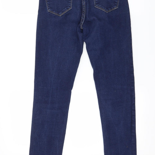 Sarah John Womens Blue  Denim Skinny Jeans Size 28 in L30 in