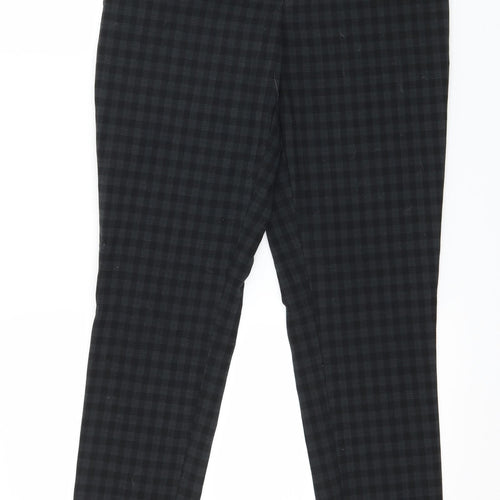 New Look Womens Green Check  Trousers  Size 10 L27 in
