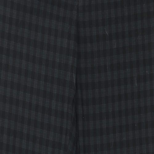 New Look Womens Green Check  Trousers  Size 10 L27 in