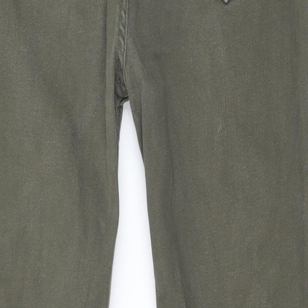 Denim & Co. Boys Green  Denim Skinny Jeans Size 13-14 Years