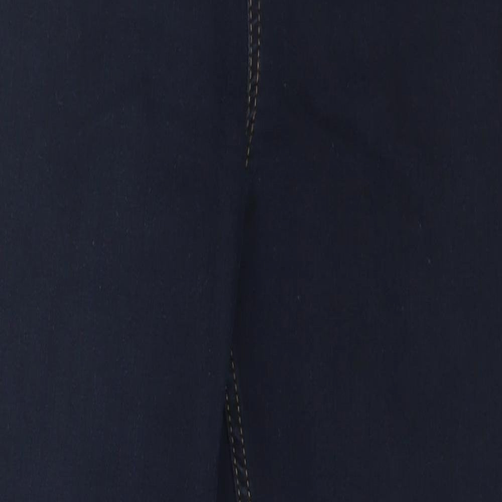 Fat Face Womens Blue  Denim Straight Jeans Size 8 L25 in