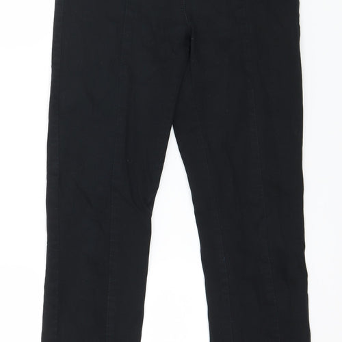 H&M Womens Black  Denim Jegging Jeans Size 8 L26 in