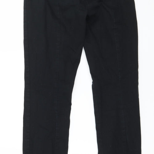 H&M Womens Black  Denim Jegging Jeans Size 8 L26 in
