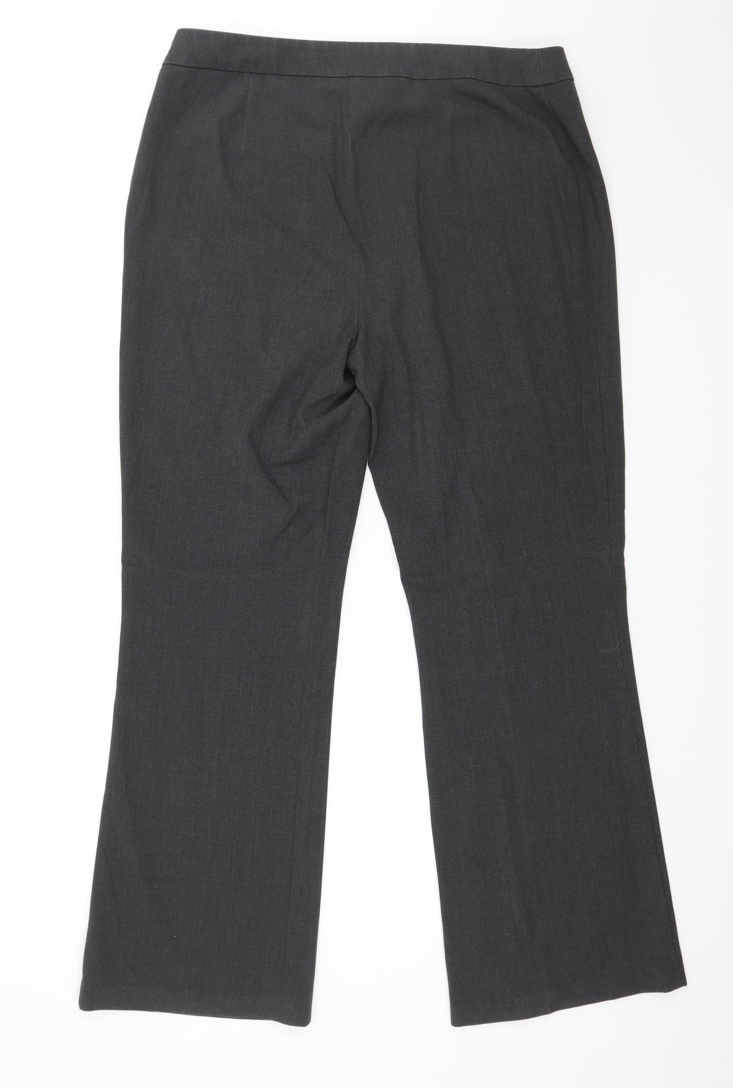 Marks and Spencer Womens Grey   Trousers  Size 14 L30 in