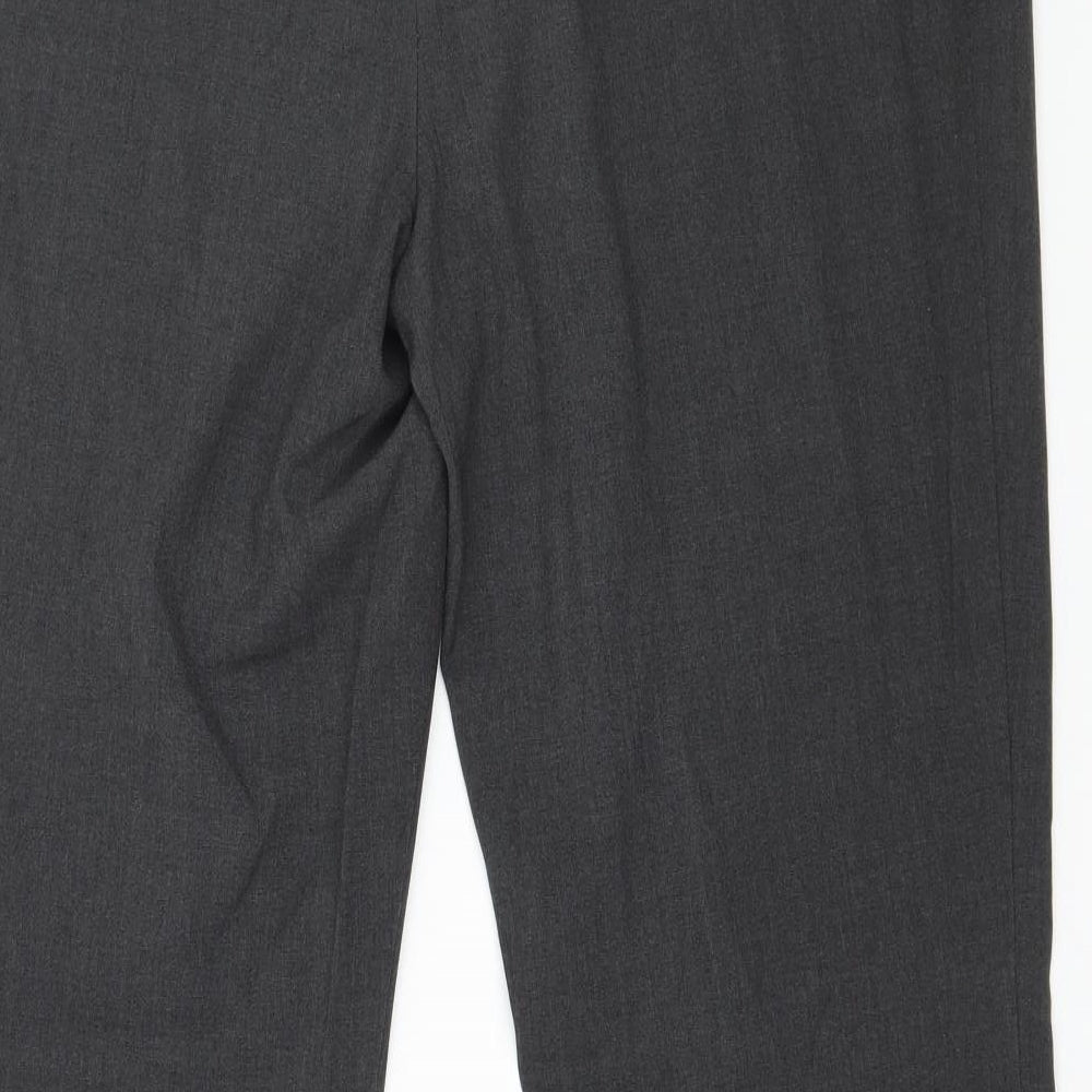 Marks and Spencer Womens Grey   Trousers  Size 14 L30 in