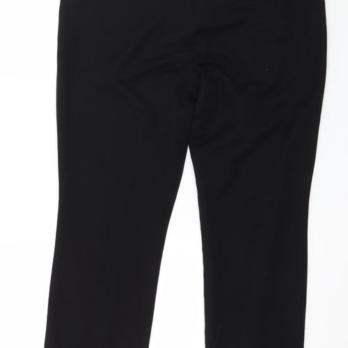 Papaya Womens Black   Trousers  Size 14 L28 in