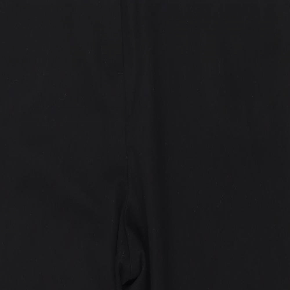 Papaya Womens Black   Trousers  Size 14 L28 in