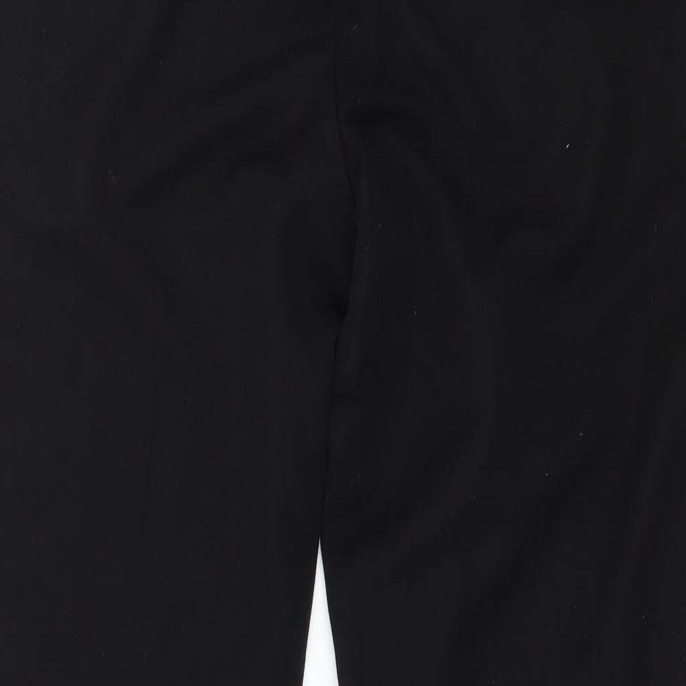 Papaya Womens Black   Trousers  Size 14 L28 in