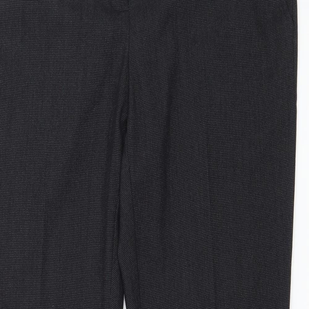 New Look Womens Grey   Trousers  Size 12 L32 in