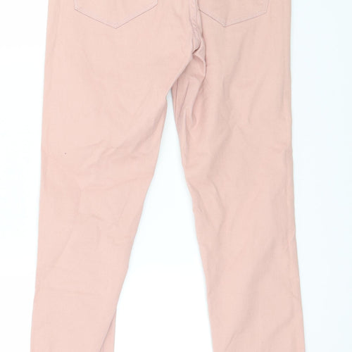 H&M Womens Pink  Denim Skinny Jeans Size 27 in L28 in