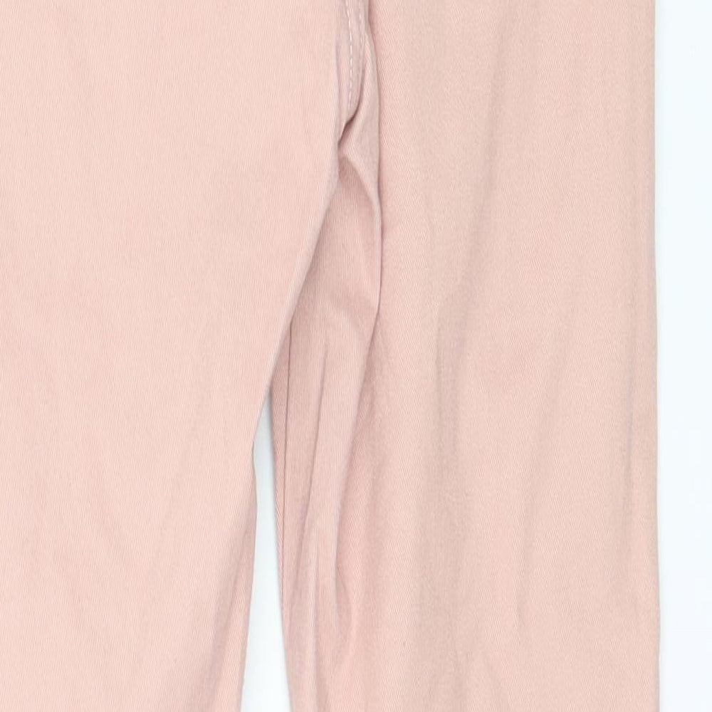 H&M Womens Pink  Denim Skinny Jeans Size 27 in L28 in