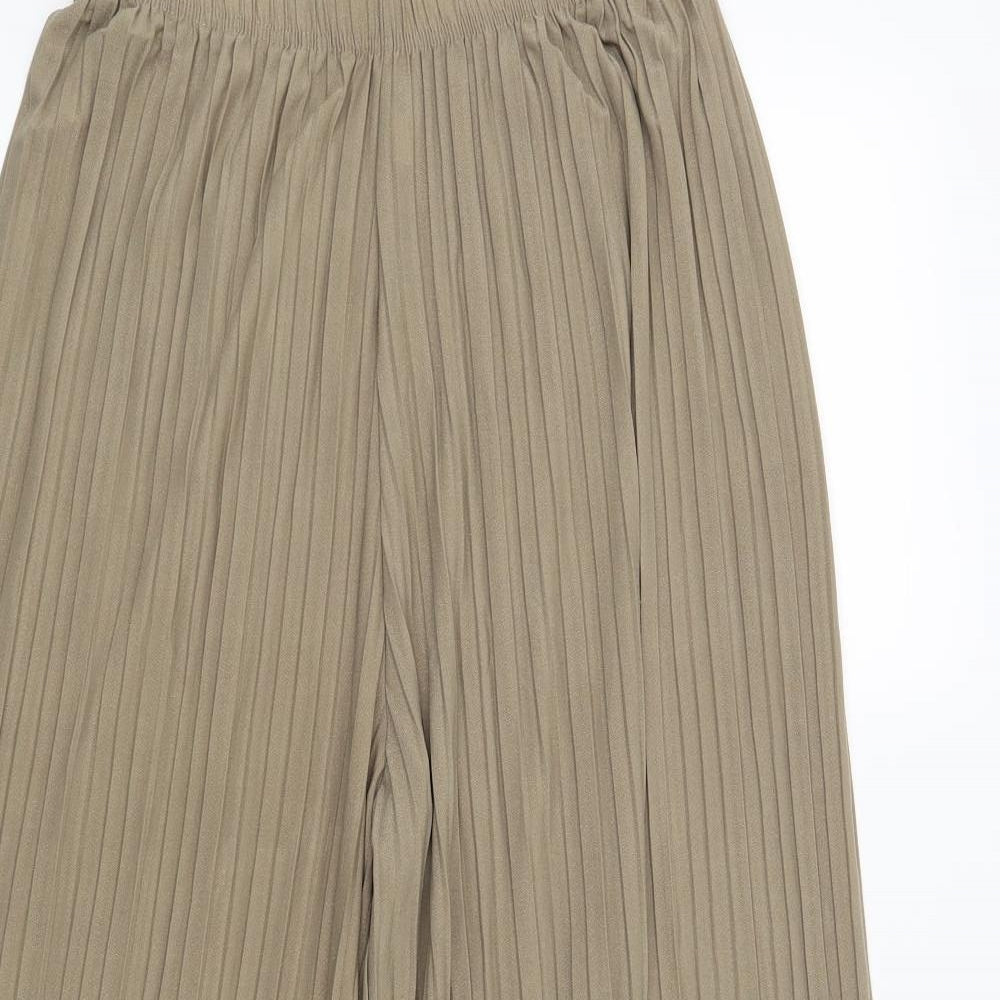 Preworn Womens Beige   Trousers  Size 10 L21 in