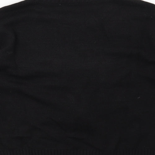 H&M Womens Black   Pullover Jumper Size XS  - Make it Reindeer!