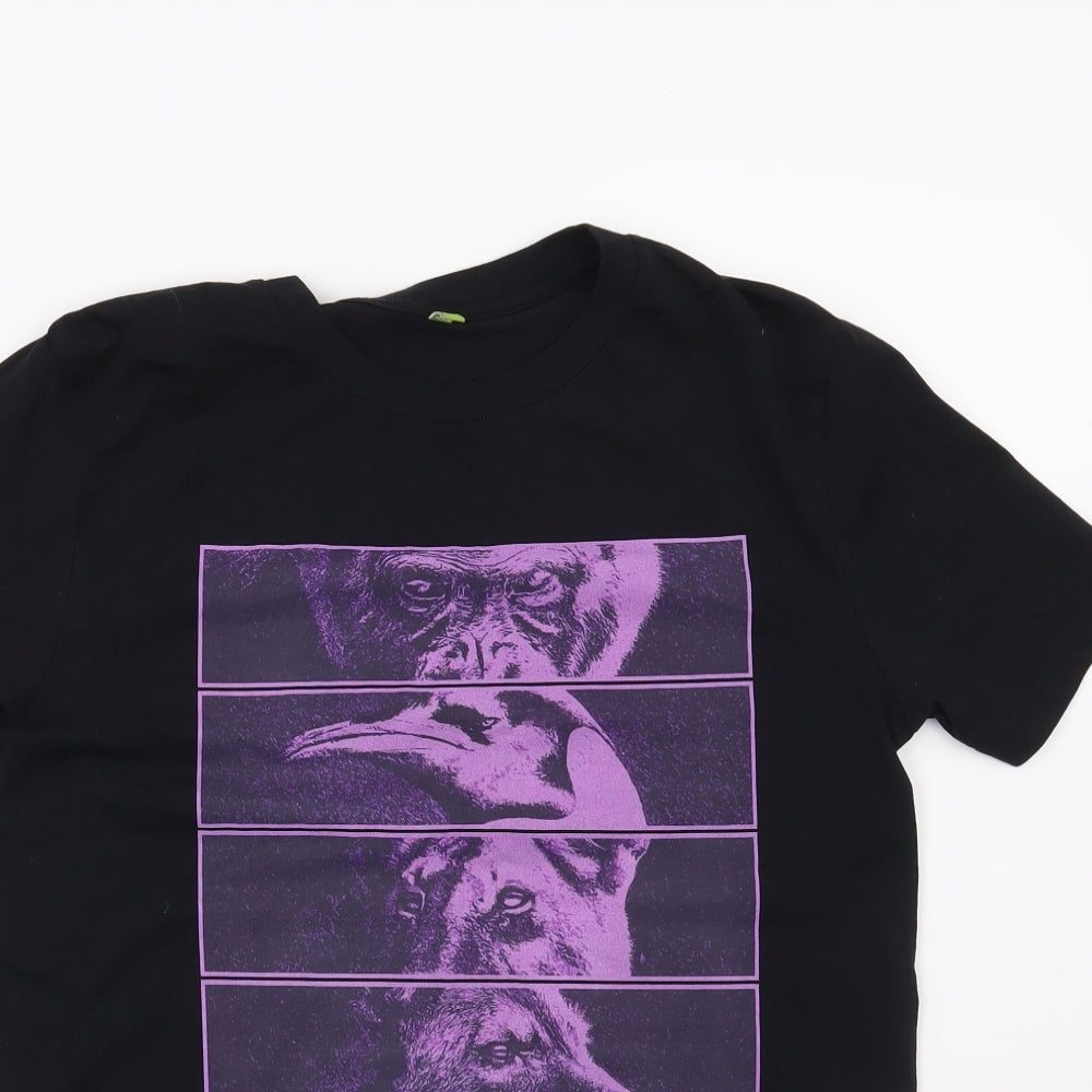 Rapanui Mens Black    T-Shirt Size XS  - Dynasties