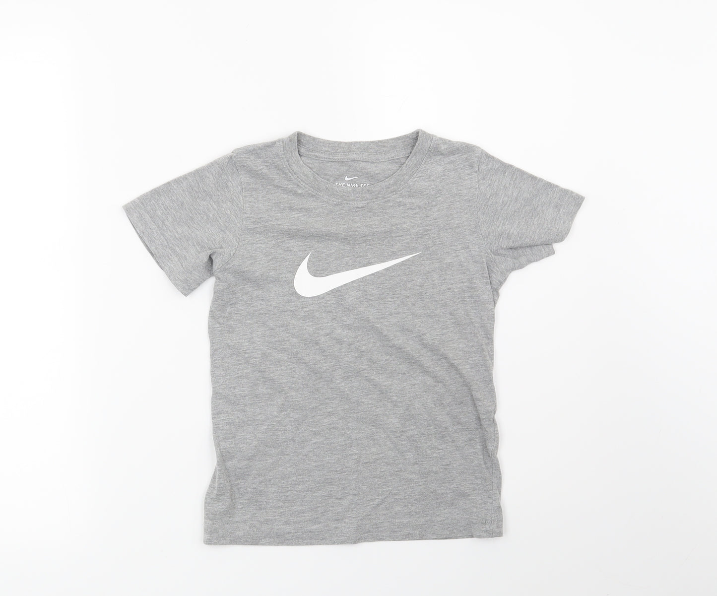 Nike Boys Grey   Basic T-Shirt Size 5-6 Years