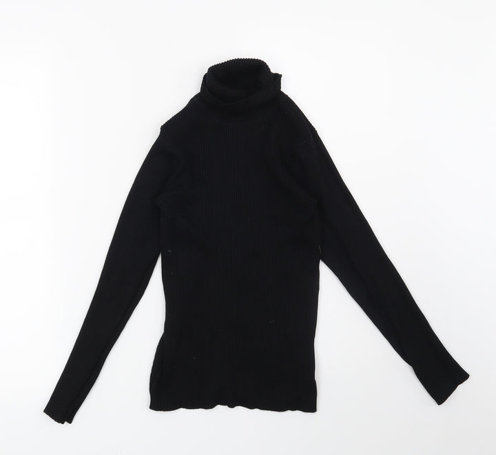 Primark Girls Black   Pullover Jumper Size 10-11 Years