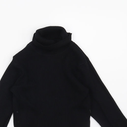 Primark Girls Black   Pullover Jumper Size 10-11 Years