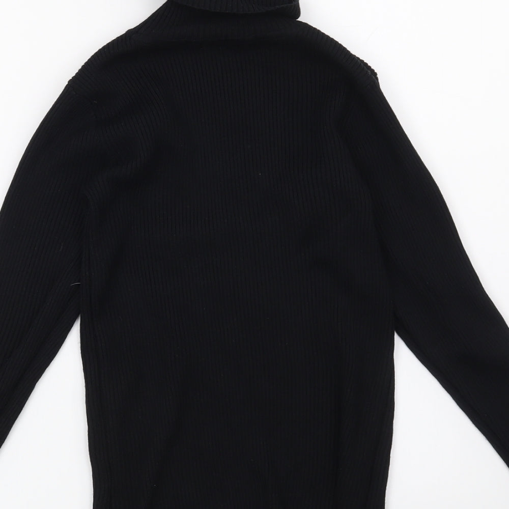Primark Girls Black   Pullover Jumper Size 10-11 Years