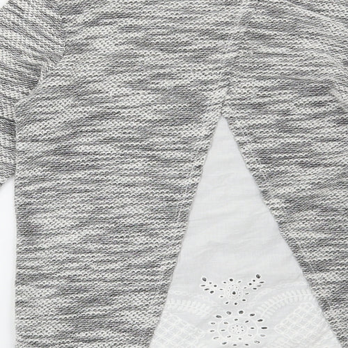 F&F Girls Grey   Pullover Jumper Size 8-9 Years