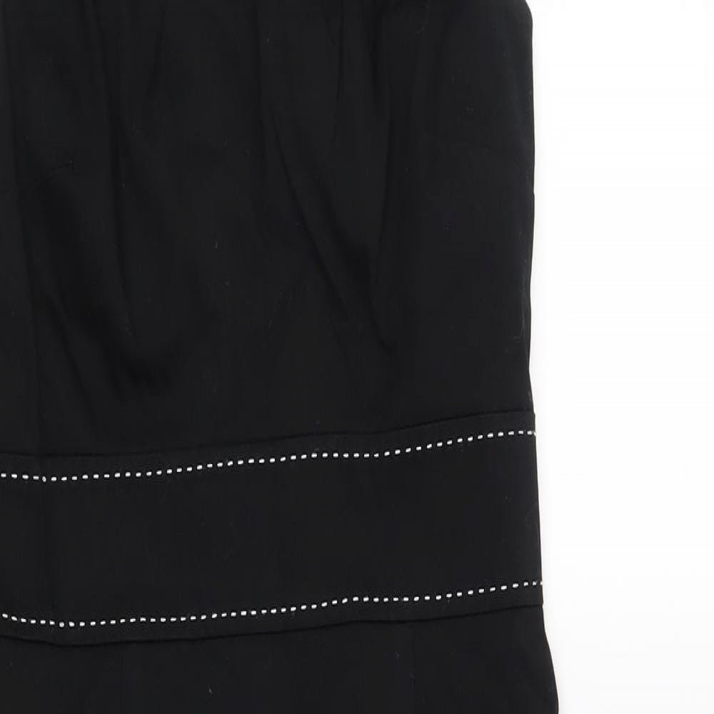 Papaya Womens Black   Shift  Size 8