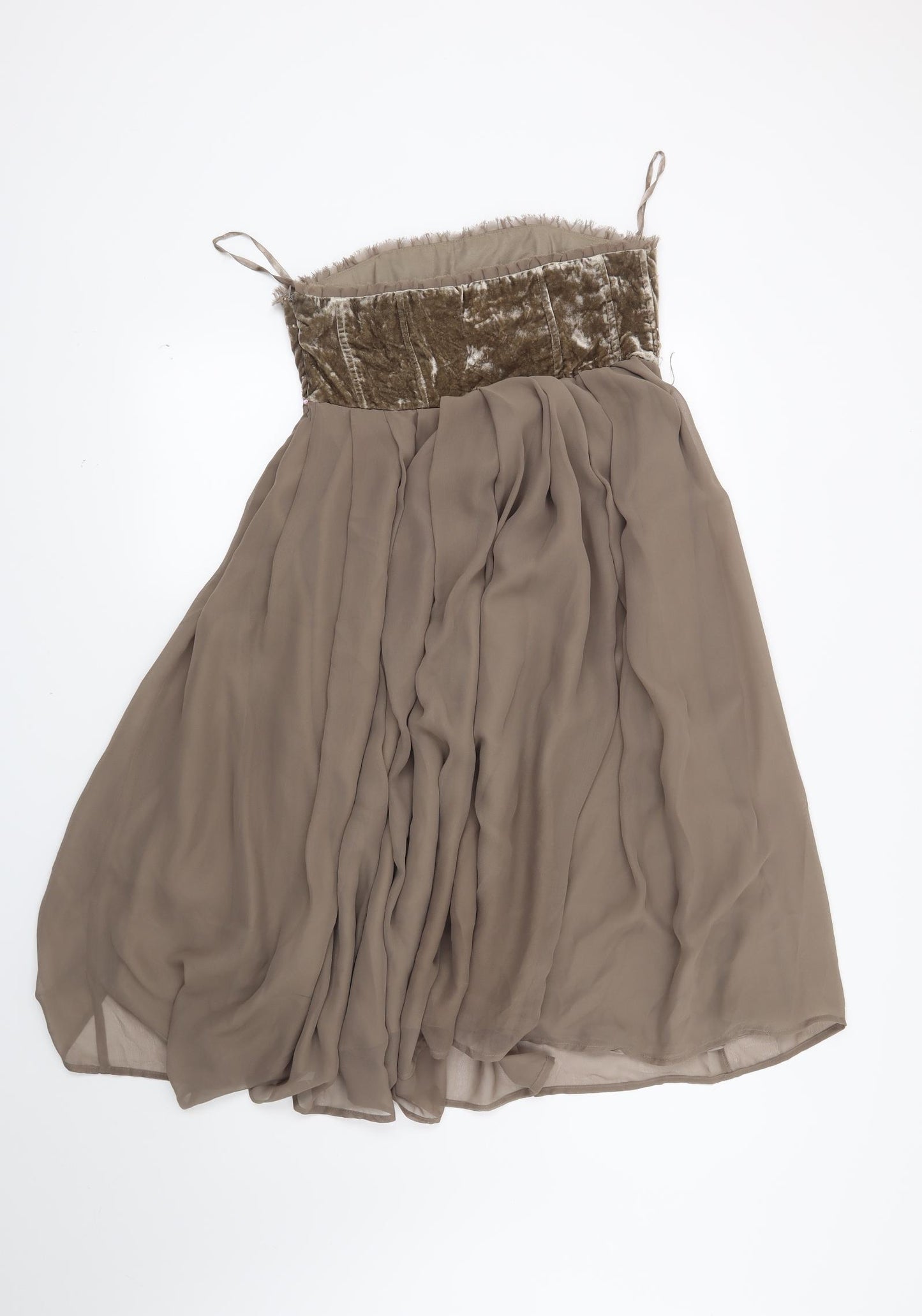 New Look Womens Brown   Fit & Flare  Size 10