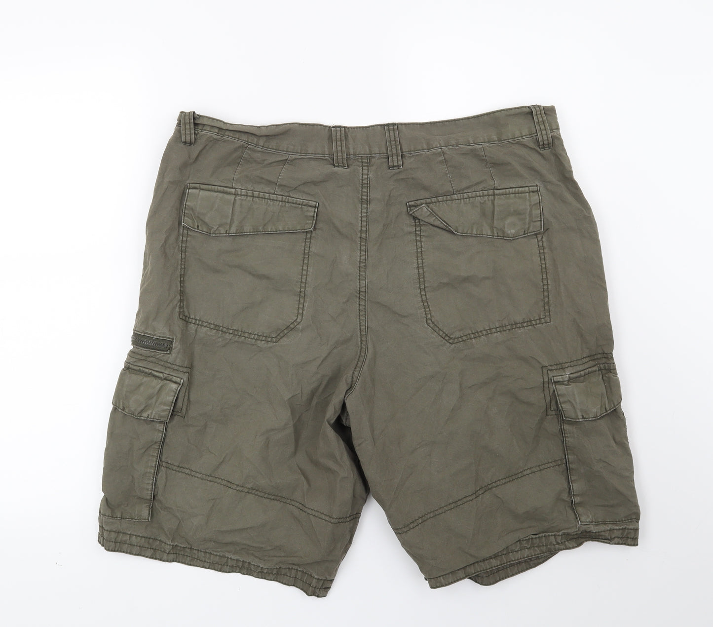 George Mens Green   Cargo Shorts Size 38 in