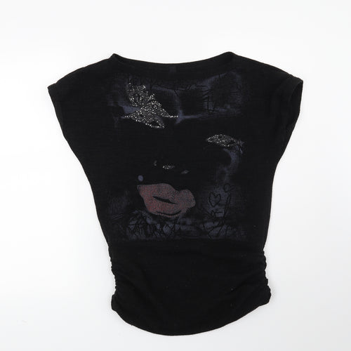 Preworn Womens Black   Pullover Jumper Size 12
