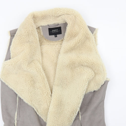 Papaya Womens Grey   Jacket  Size M
