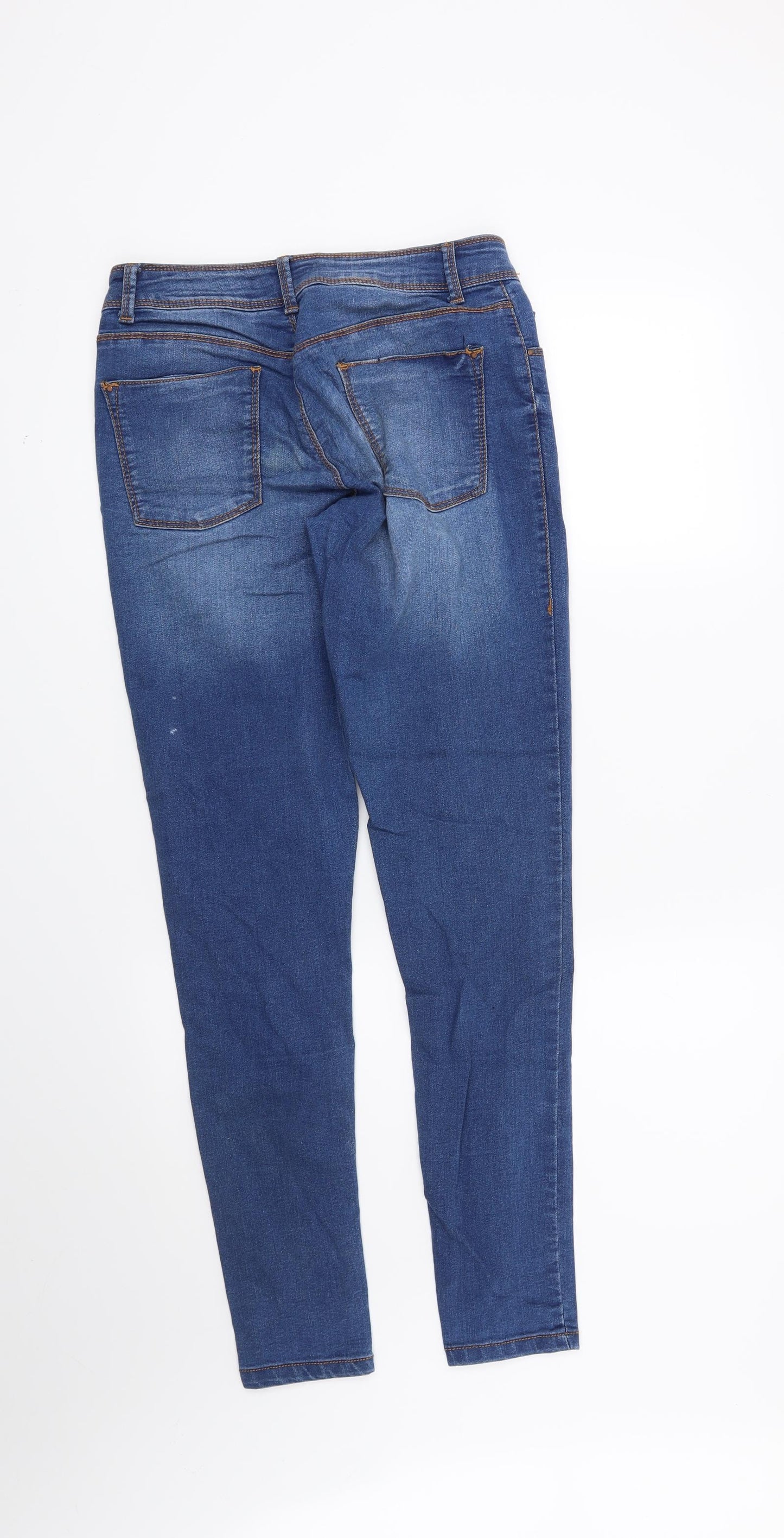 Dorothy Perkins Womens Blue   Skinny Jeans Size 10 L30 in