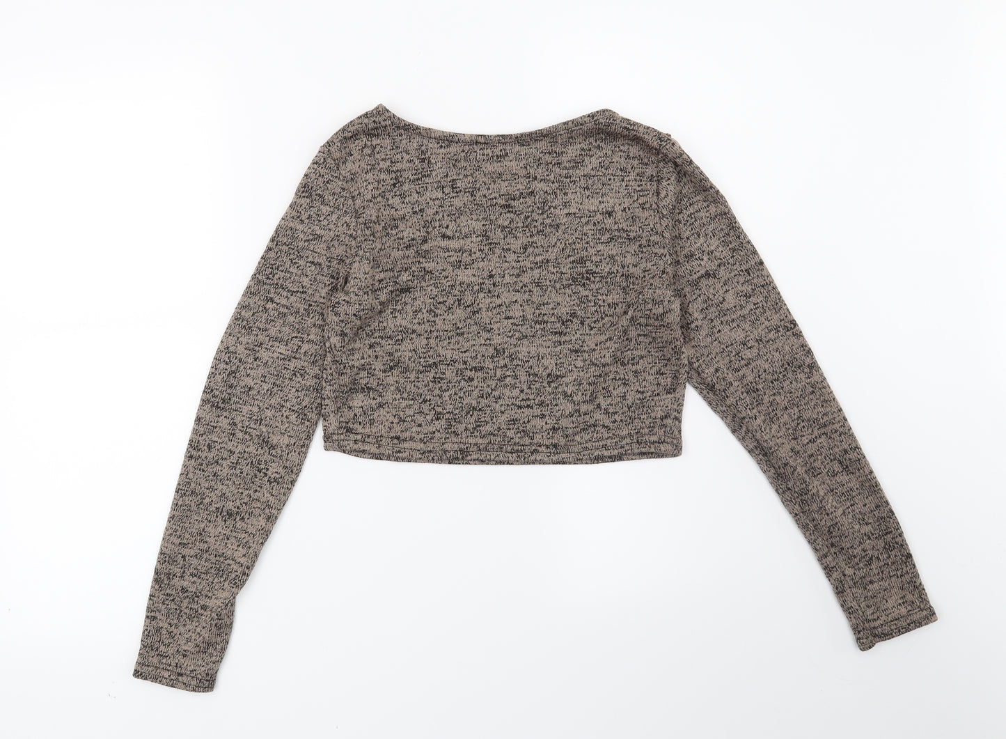 Boohoo Womens Brown   Pullover Jumper Size 8