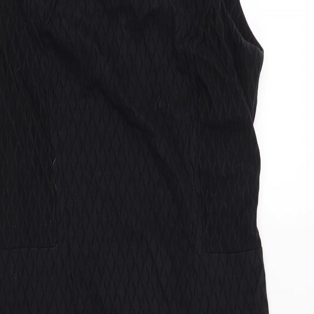 NEXT Womens Black Geometric  Shift  Size 14