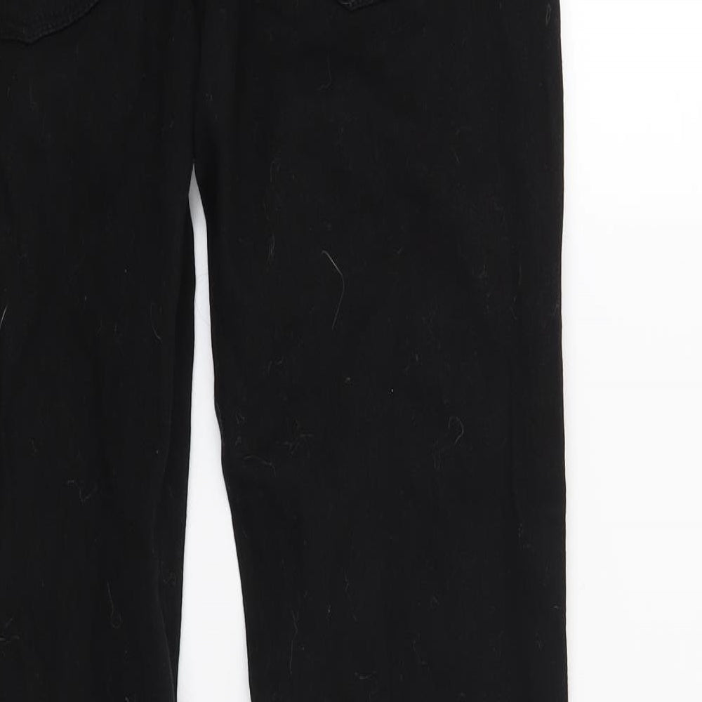 NEXT Womens Black   Bootcut Jeans Size 10 L28 in