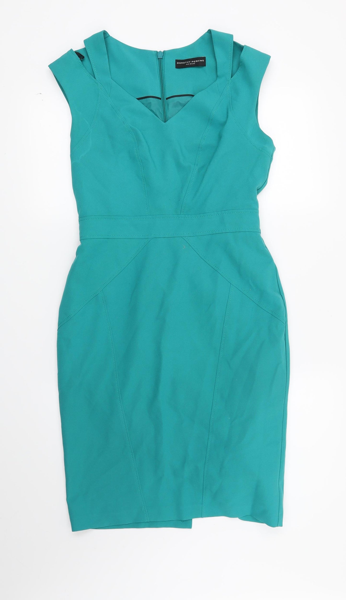 Dorothy Perkins Womens Green   Shift  Size 10