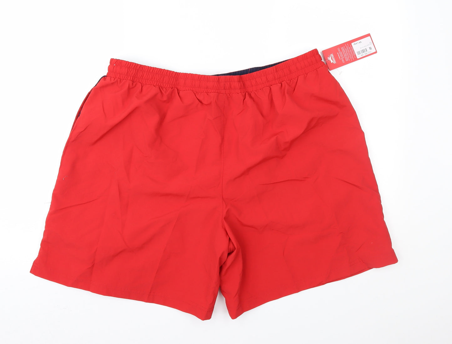 Slazenger Mens Red   Athletic Shorts Size 2XL