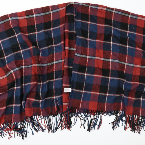 New Look Womens Multicoloured Check  Overcoat Poncho One Size