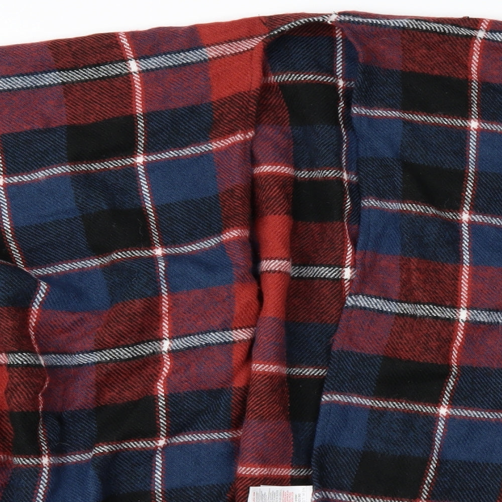 New Look Womens Multicoloured Check  Overcoat Poncho One Size