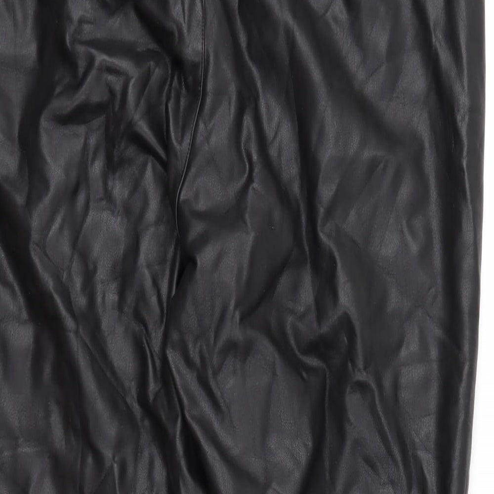 F&F Womens Black   Trousers  Size 18 L26 in