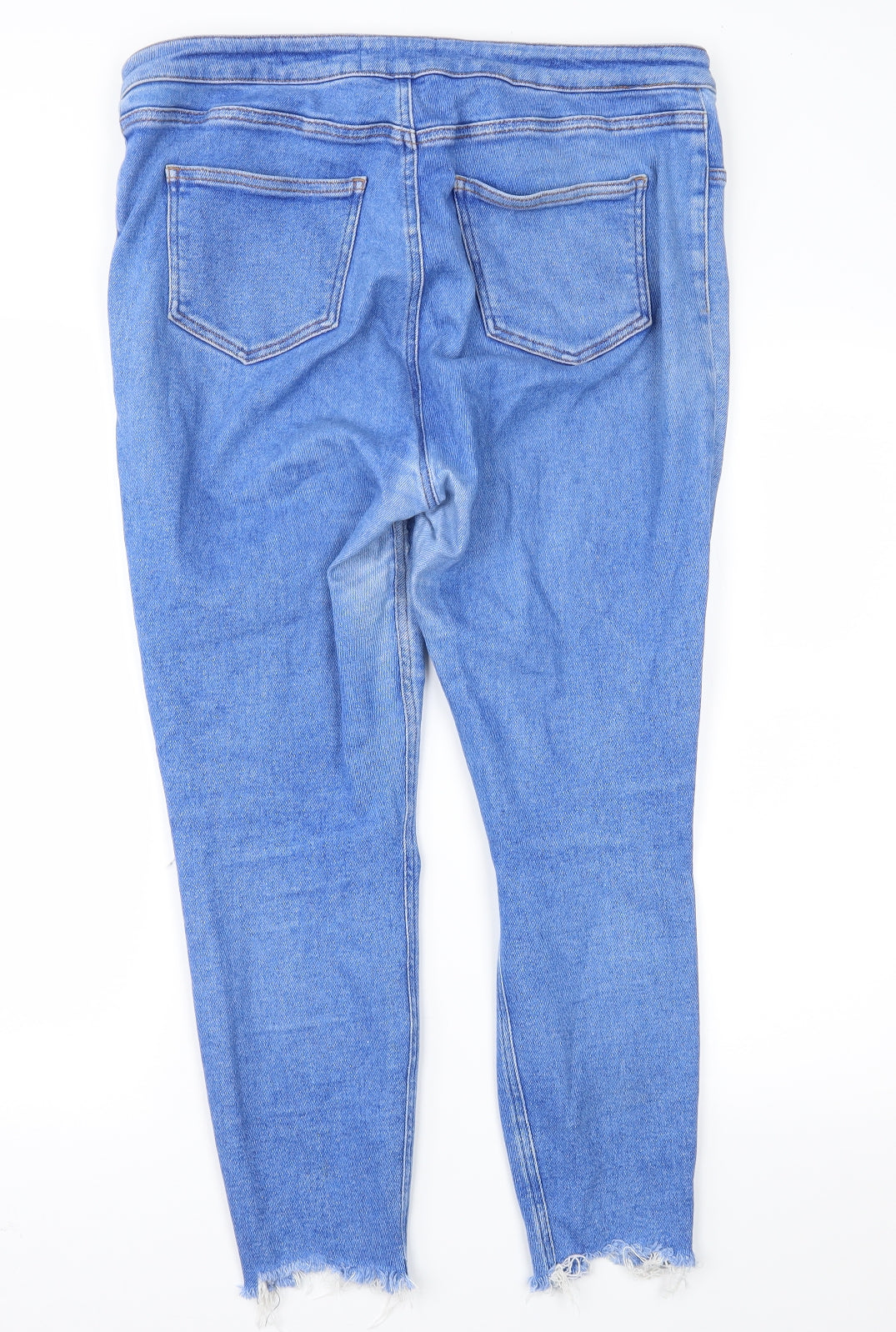 New Look Womens Blue   Skinny Jeans Size 18 L20 in