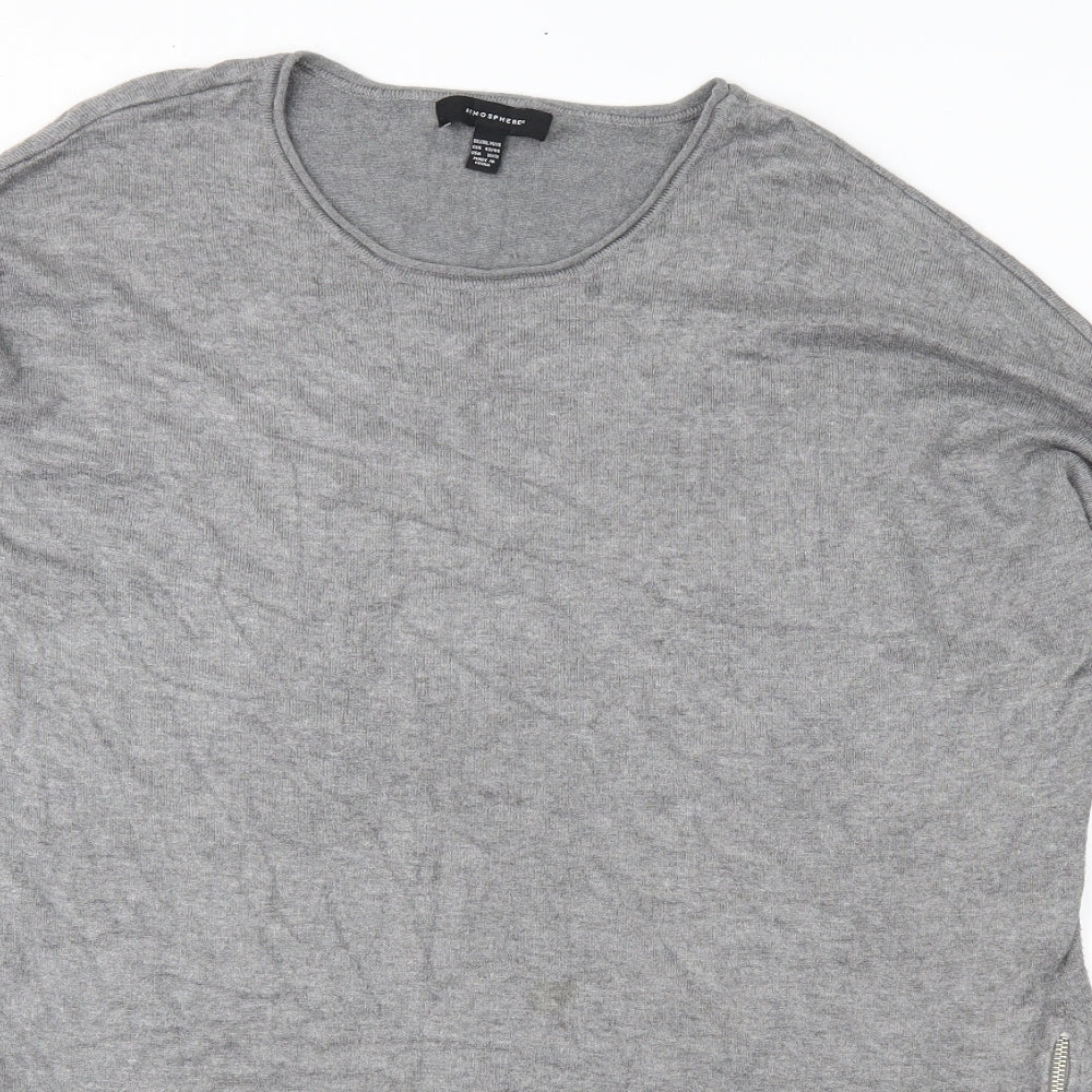 Primark Womens Grey   Pullover Jumper Size L