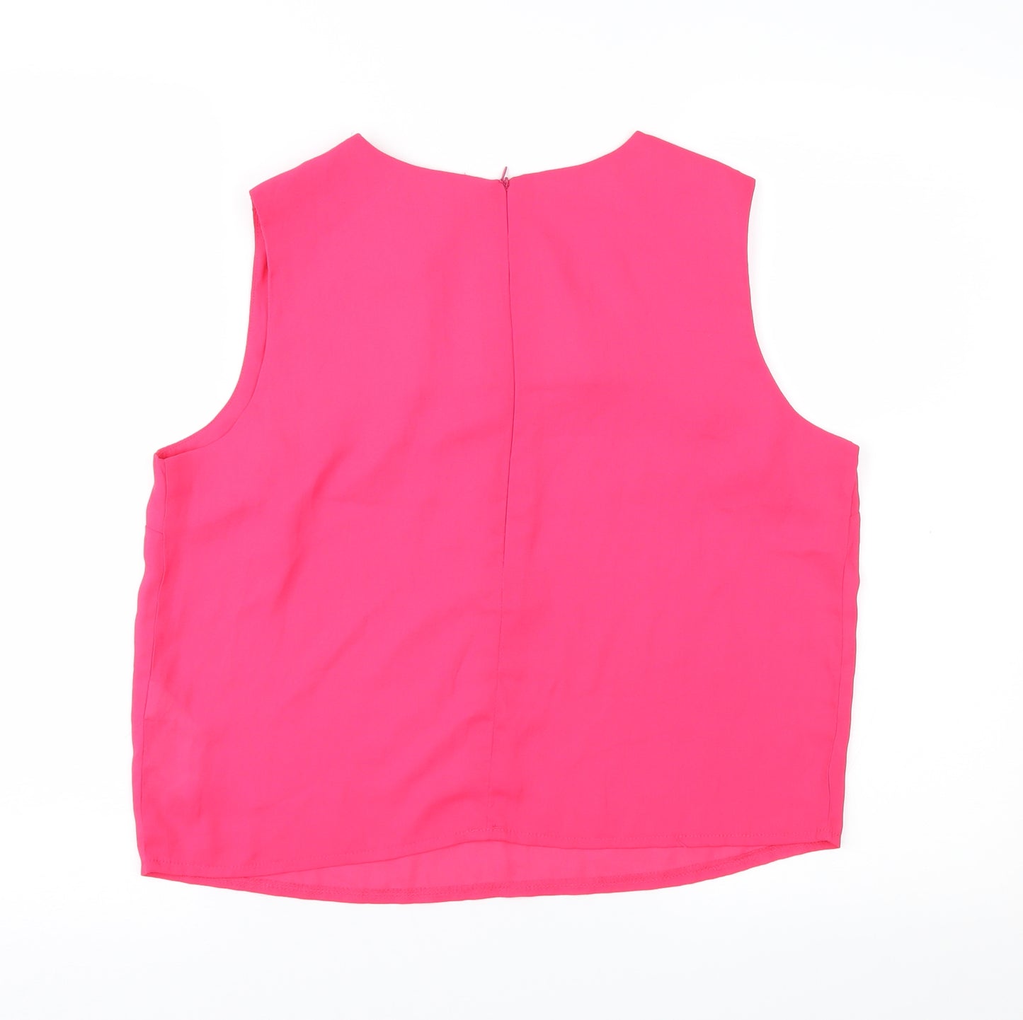 Cameo Rose Womens Pink   Basic Blouse Size 14