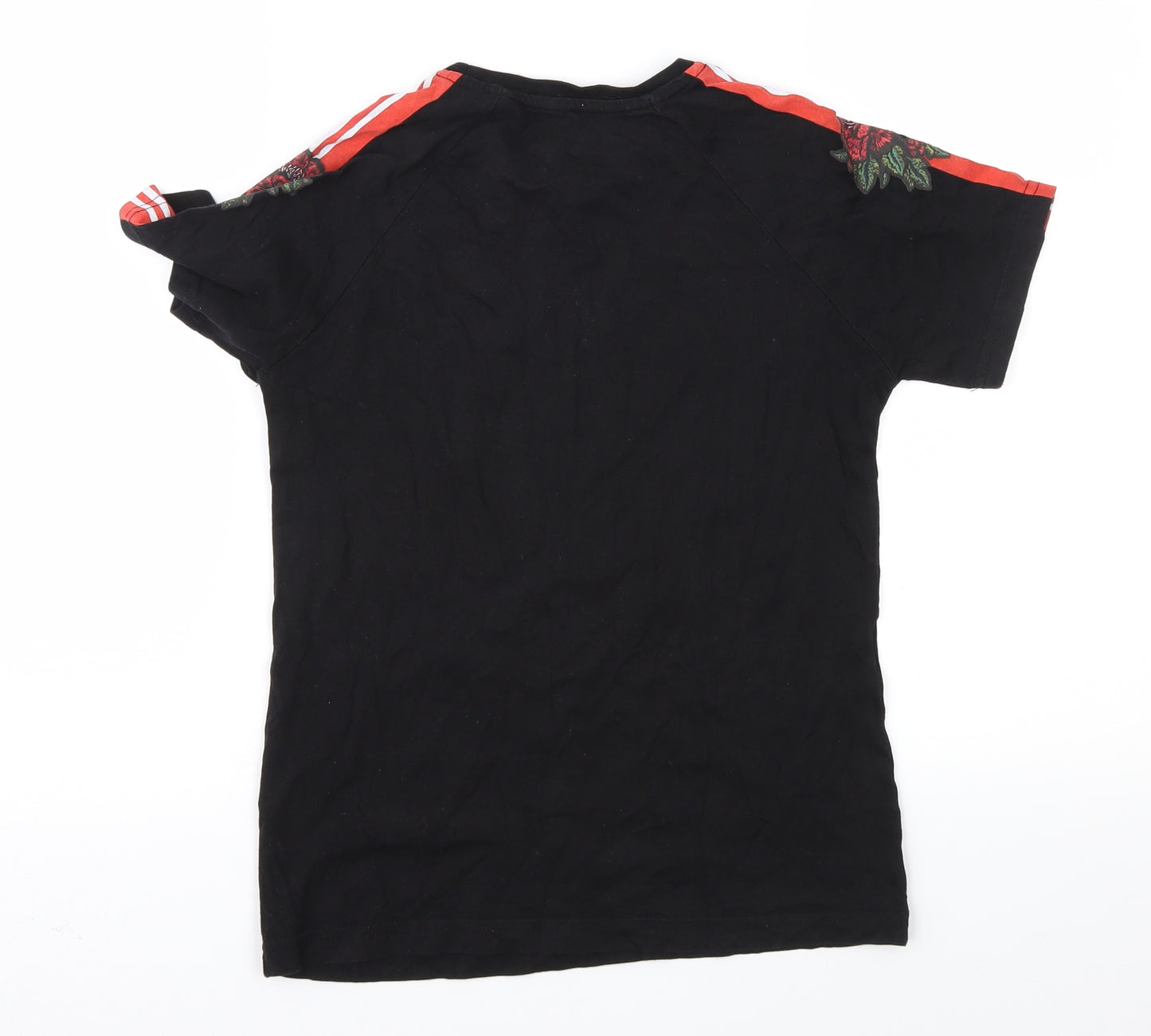 Primark Girls Black   Basic T-Shirt Size 9-10 Years