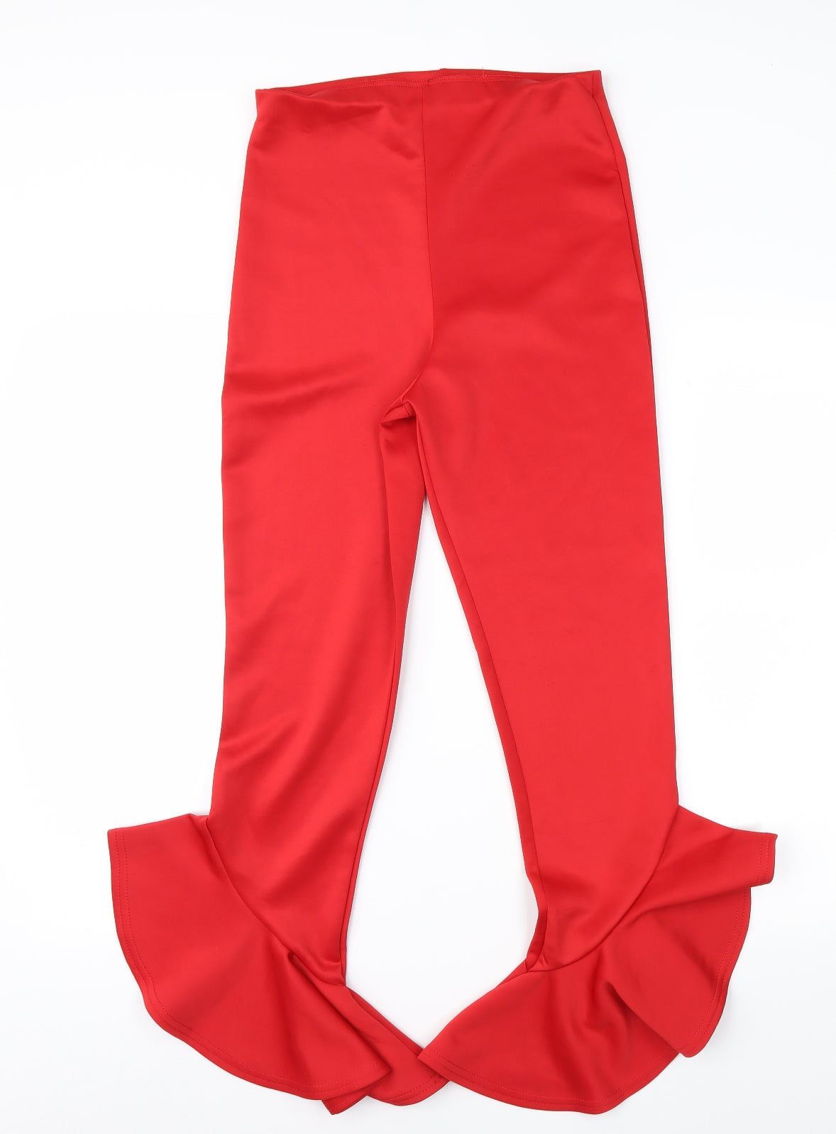 Lasula Womens Red   Trousers  Size 10 L27 in