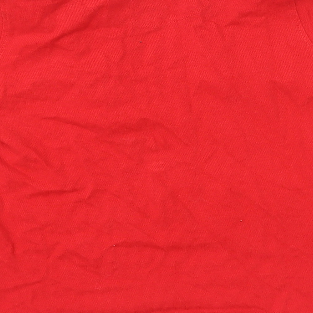Mothercare Boys Red   Basic Polo Size 4-5 Years