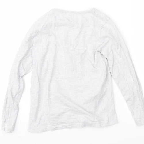 Primark Girls Grey   Basic T-Shirt Size 7-8 Years