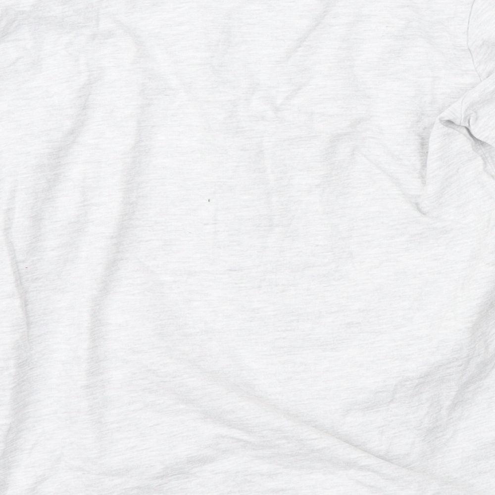 Primark Girls Grey   Basic T-Shirt Size 7-8 Years