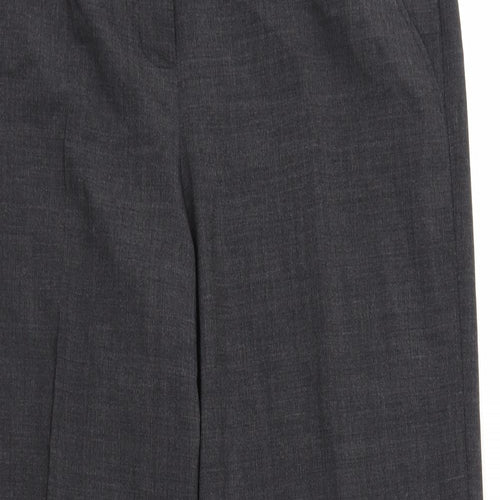 Marks and Spencer Womens Grey   Trousers  Size 14 L28 in