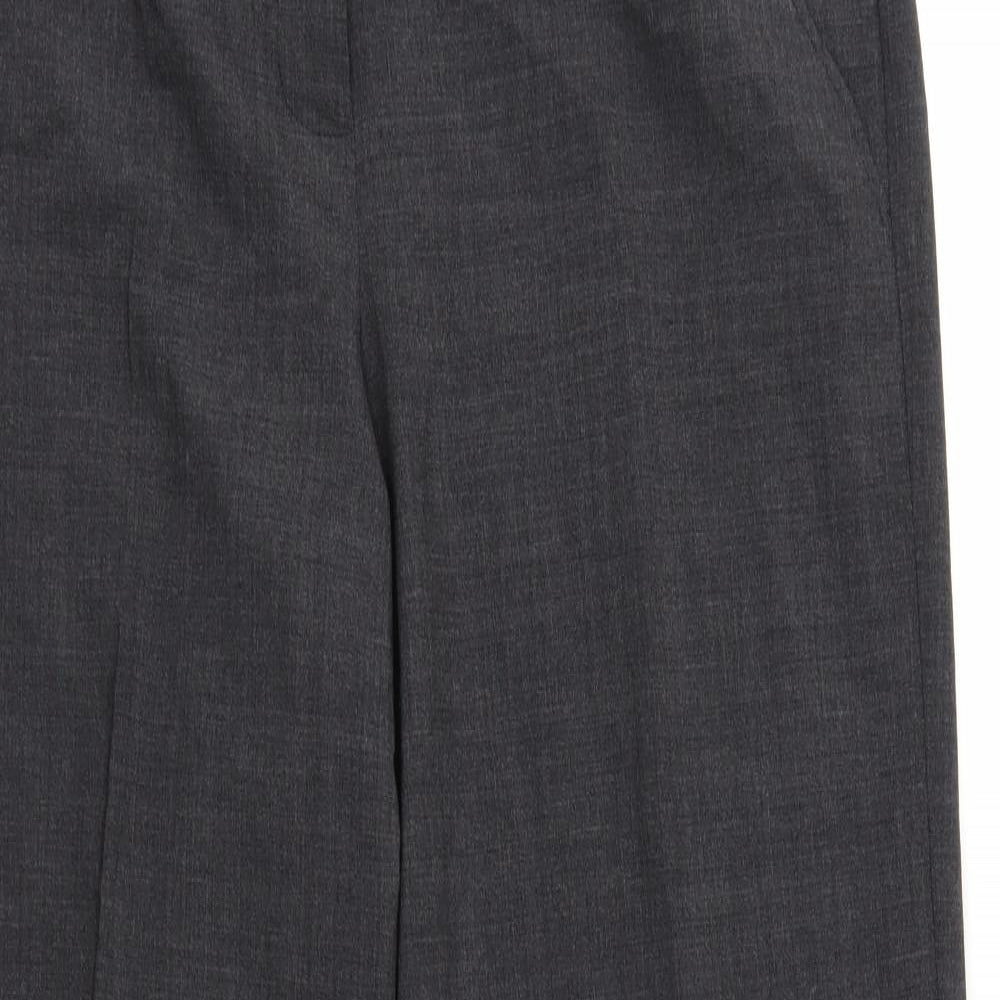Marks and Spencer Womens Grey   Trousers  Size 14 L28 in