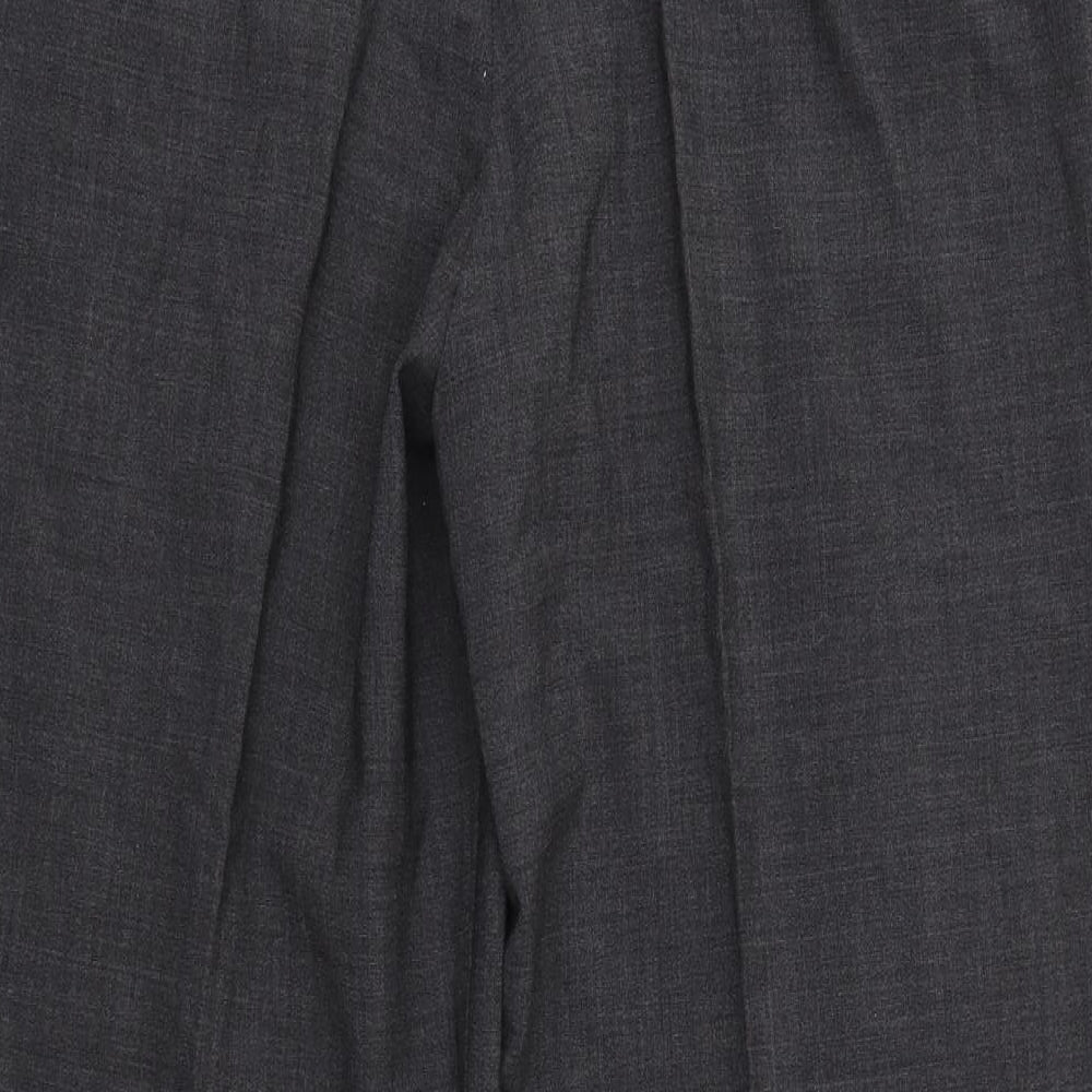 Marks and Spencer Womens Grey   Trousers  Size 14 L28 in