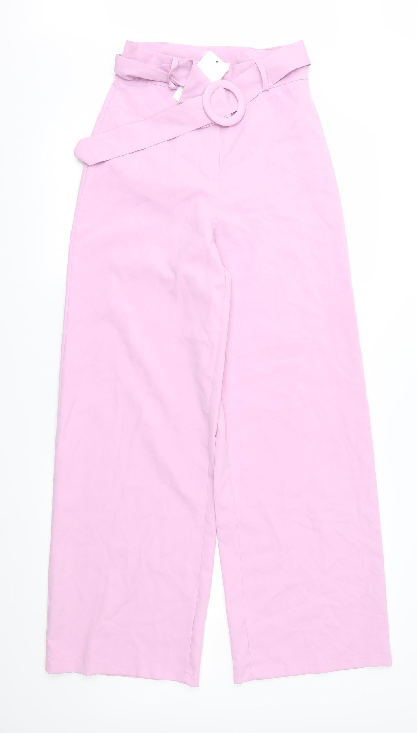 Made in Italy Womens Pink   Trousers  Size 8 L32 in