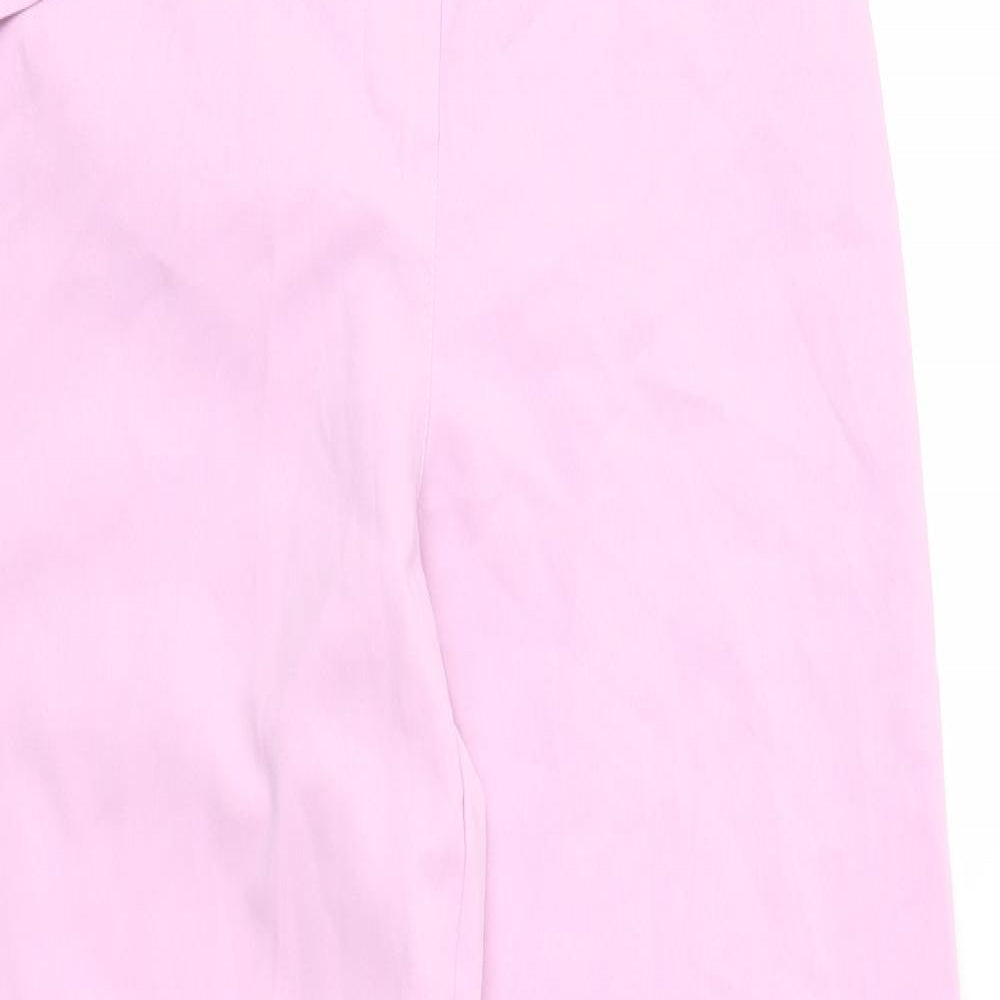 Made in Italy Womens Pink   Trousers  Size 8 L32 in